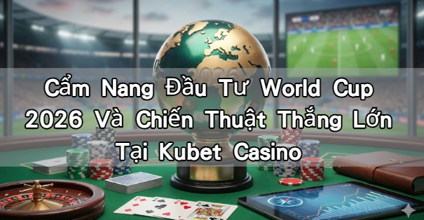 You are currently viewing Cẩm Nang Đầu Tư World Cup 2026 Và Chiến Thuật Thắng Lớn Tại Kubet Casino