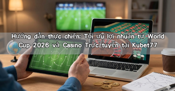 You are currently viewing Hướng dẫn thực chiến: Tối ưu lợi nhuận từ World Cup 2026 và Casino Trực tuyến tại Kubet77